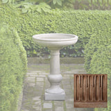 Campania Williamsburg Tea Table Birdbath - B-120