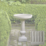 Campania Williamsburg Tea Table Birdbath - B-120
