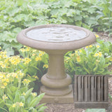 Campania Williamsburg Summer House Birdbath - B-126