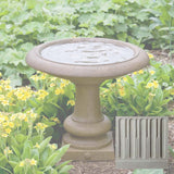 Campania Williamsburg Summer House Birdbath - B-126
