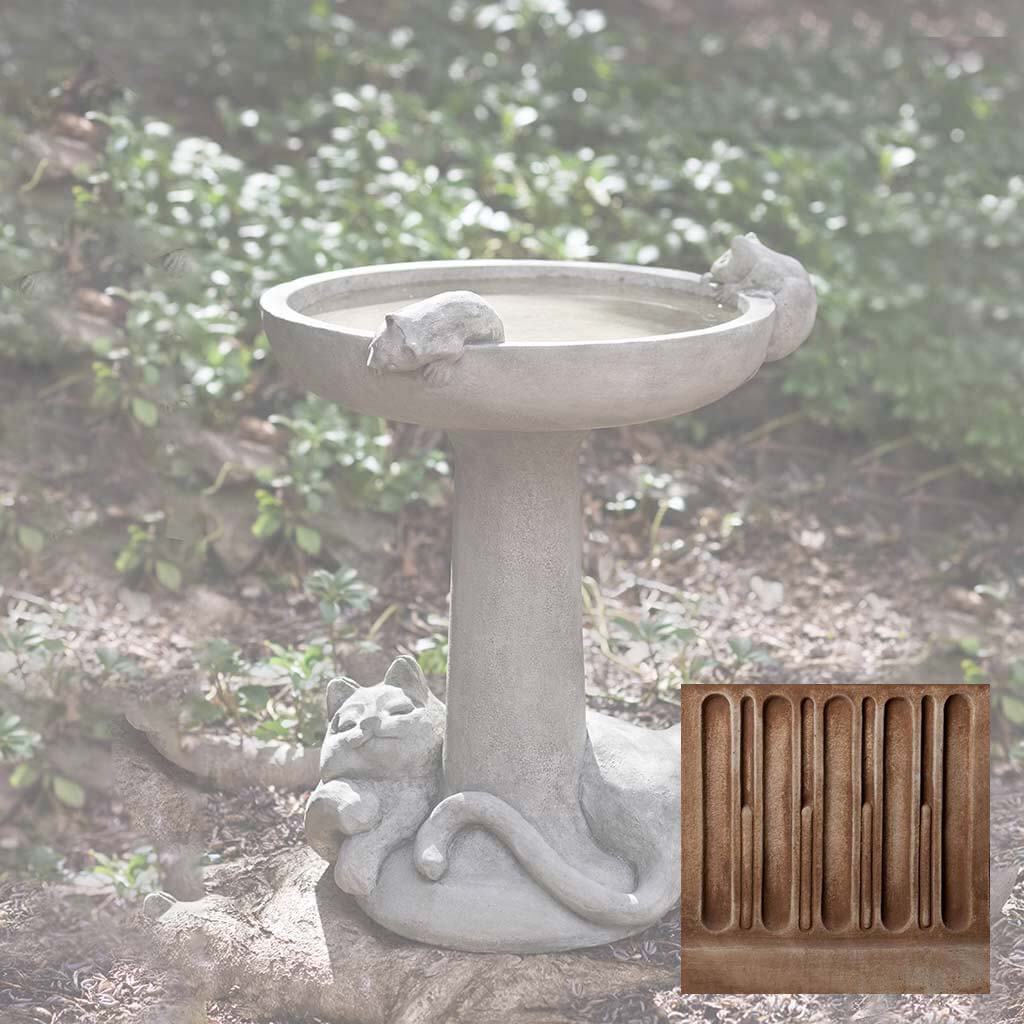 Campania Catnap Birdbath - B-127