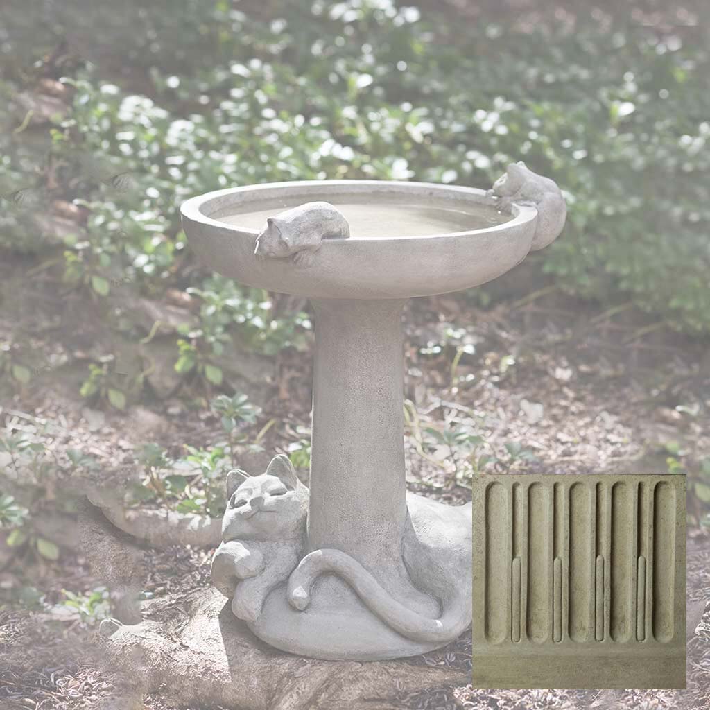Campania Catnap Birdbath - B-127
