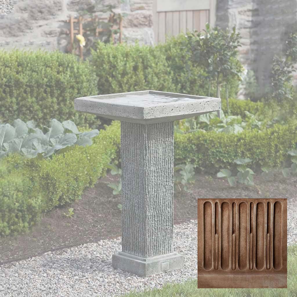 Campania Reef Point Birdbath - B-130
