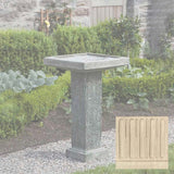 Campania Reef Point Birdbath - B-130