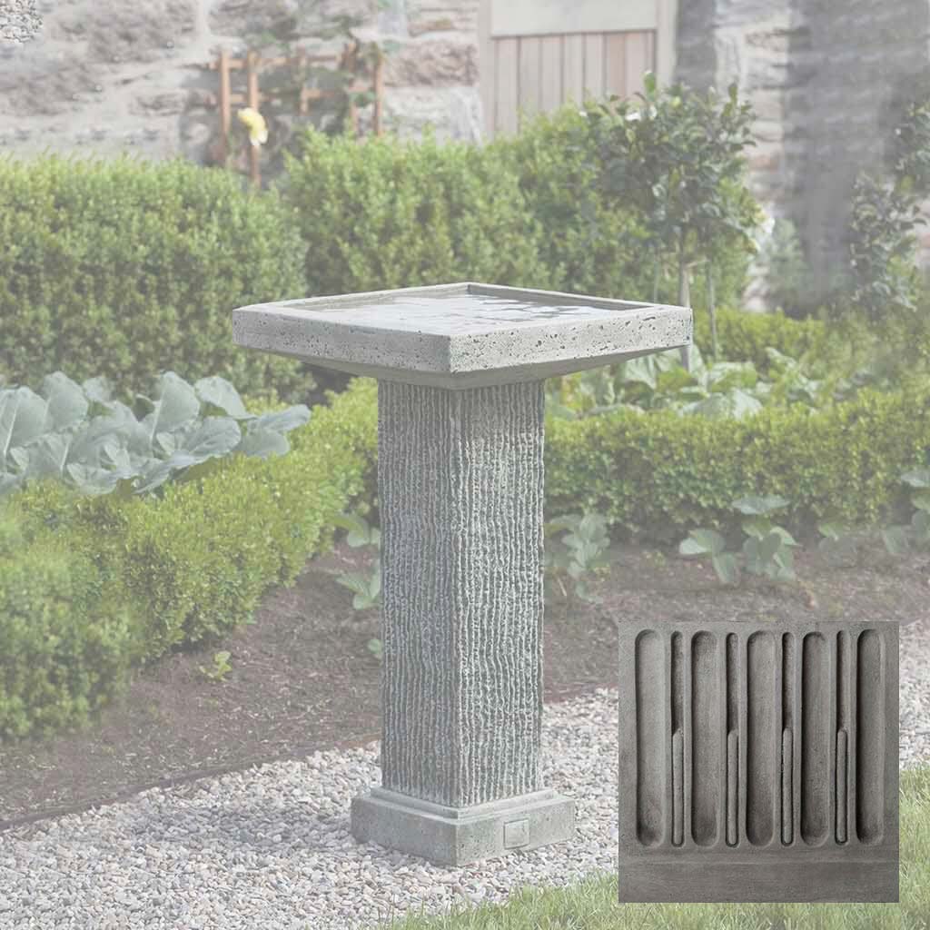 Campania Reef Point Birdbath - B-130