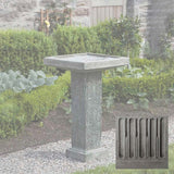 Campania Reef Point Birdbath - B-130