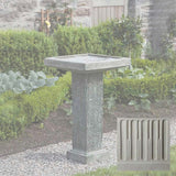 Campania Reef Point Birdbath - B-130
