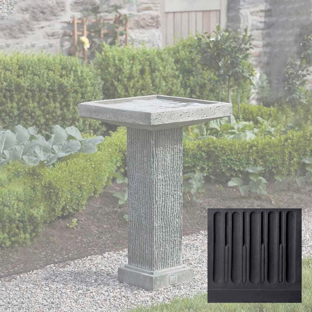 Campania Reef Point Birdbath - B-130