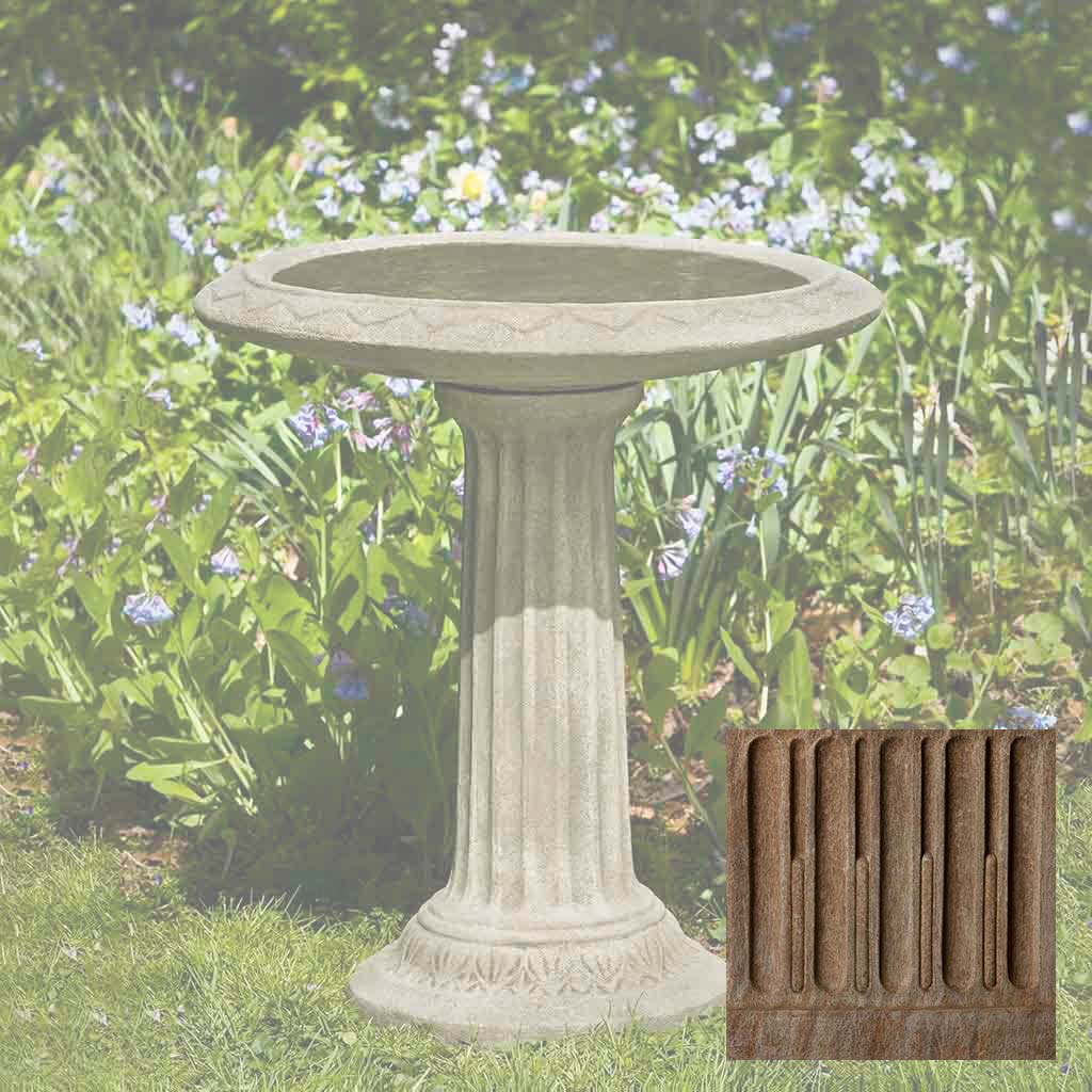 Campania Cottage Garden Birdbath - B-135