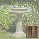 Campania Cottage Garden Birdbath - B-135