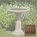 Campania Cottage Garden Birdbath - B-135