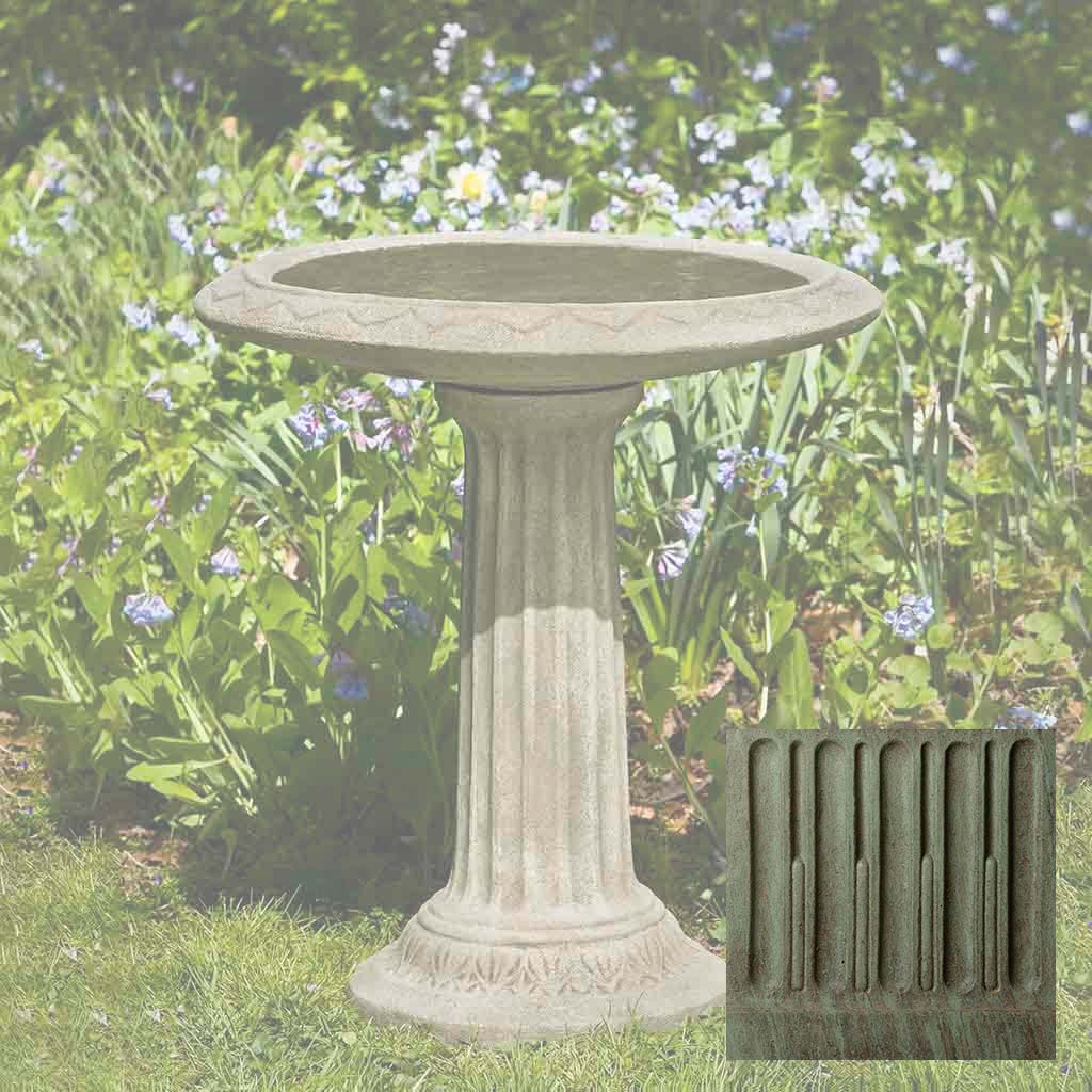 Campania Cottage Garden Birdbath - B-135