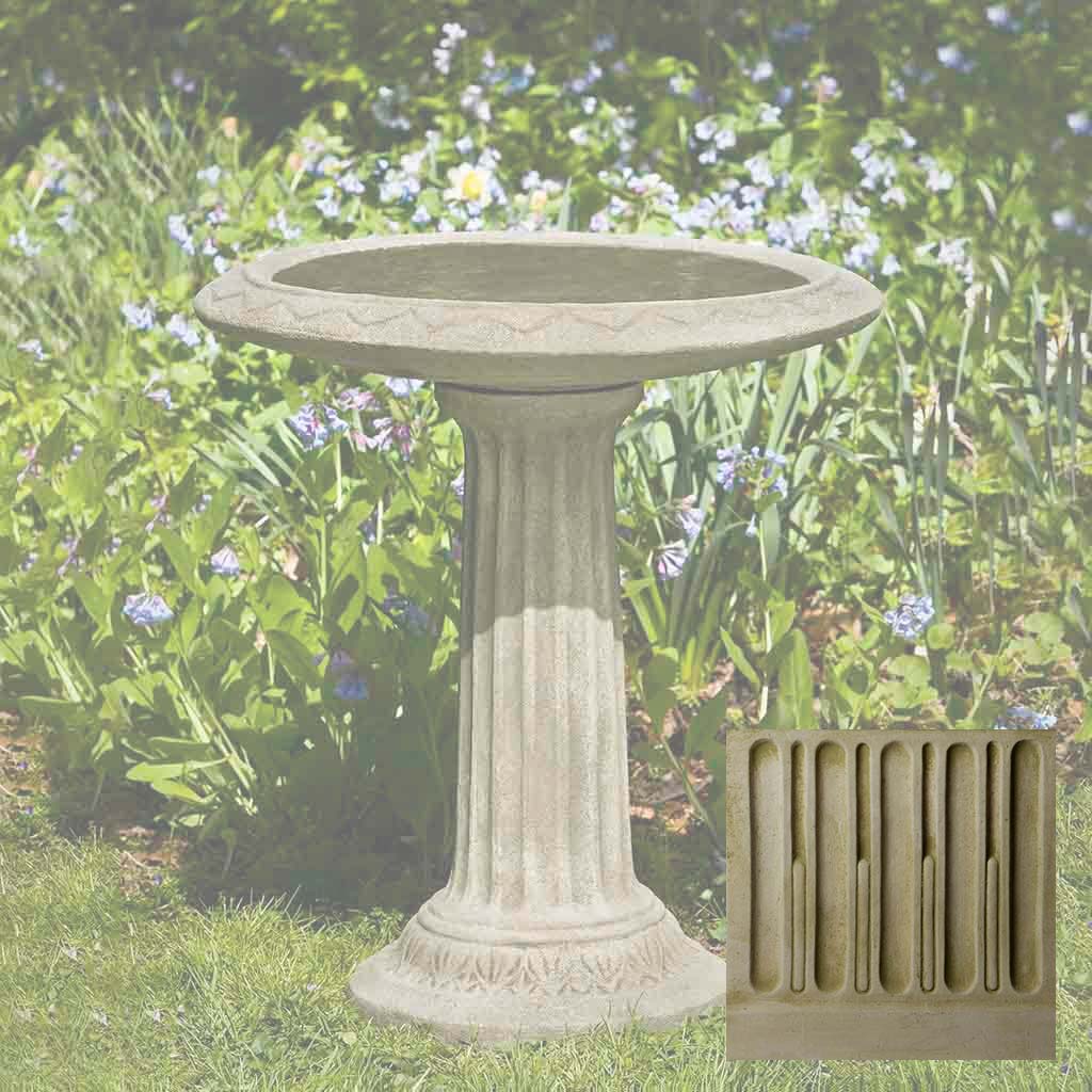 Campania Cottage Garden Birdbath - B-135