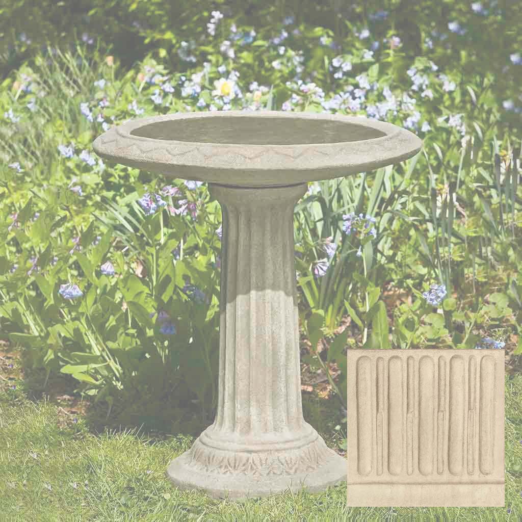Campania Cottage Garden Birdbath - B-135
