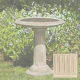 Campania Cottage Garden Birdbath - B-135