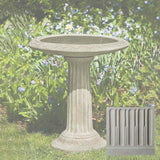 Campania Cottage Garden Birdbath - B-135