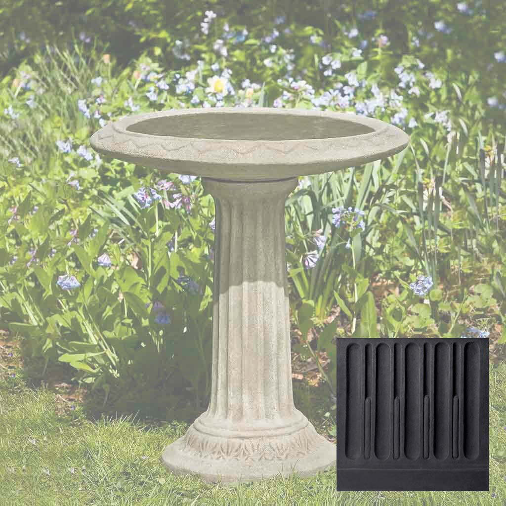 Campania Cottage Garden Birdbath - B-135