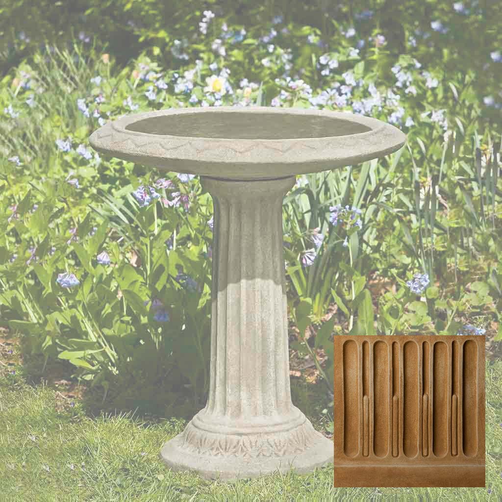 Campania Cottage Garden Birdbath - B-135