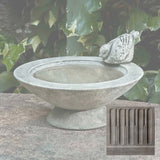 Campania Songbird's Rest Birdbath - B-140
