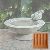 Campania Songbird's Rest Birdbath - B-140