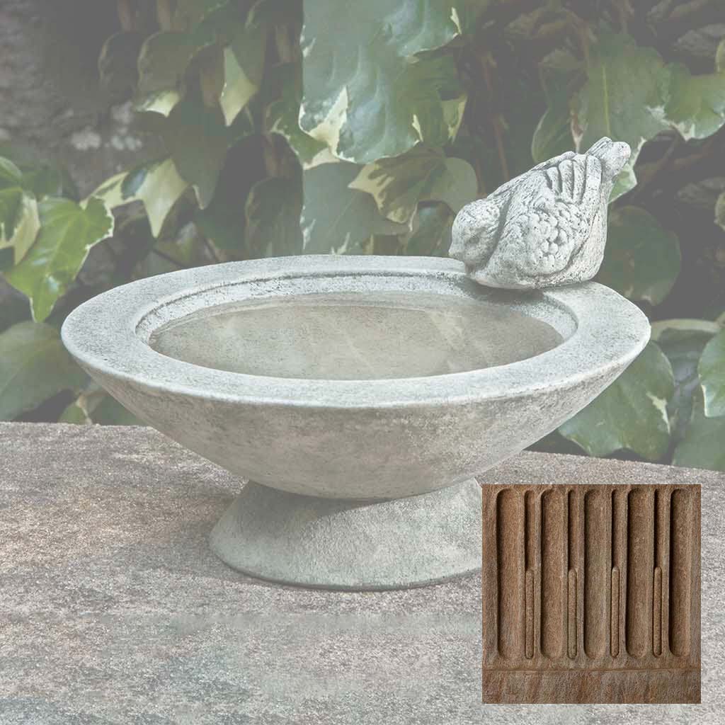 Campania Songbird's Rest Birdbath - B-140