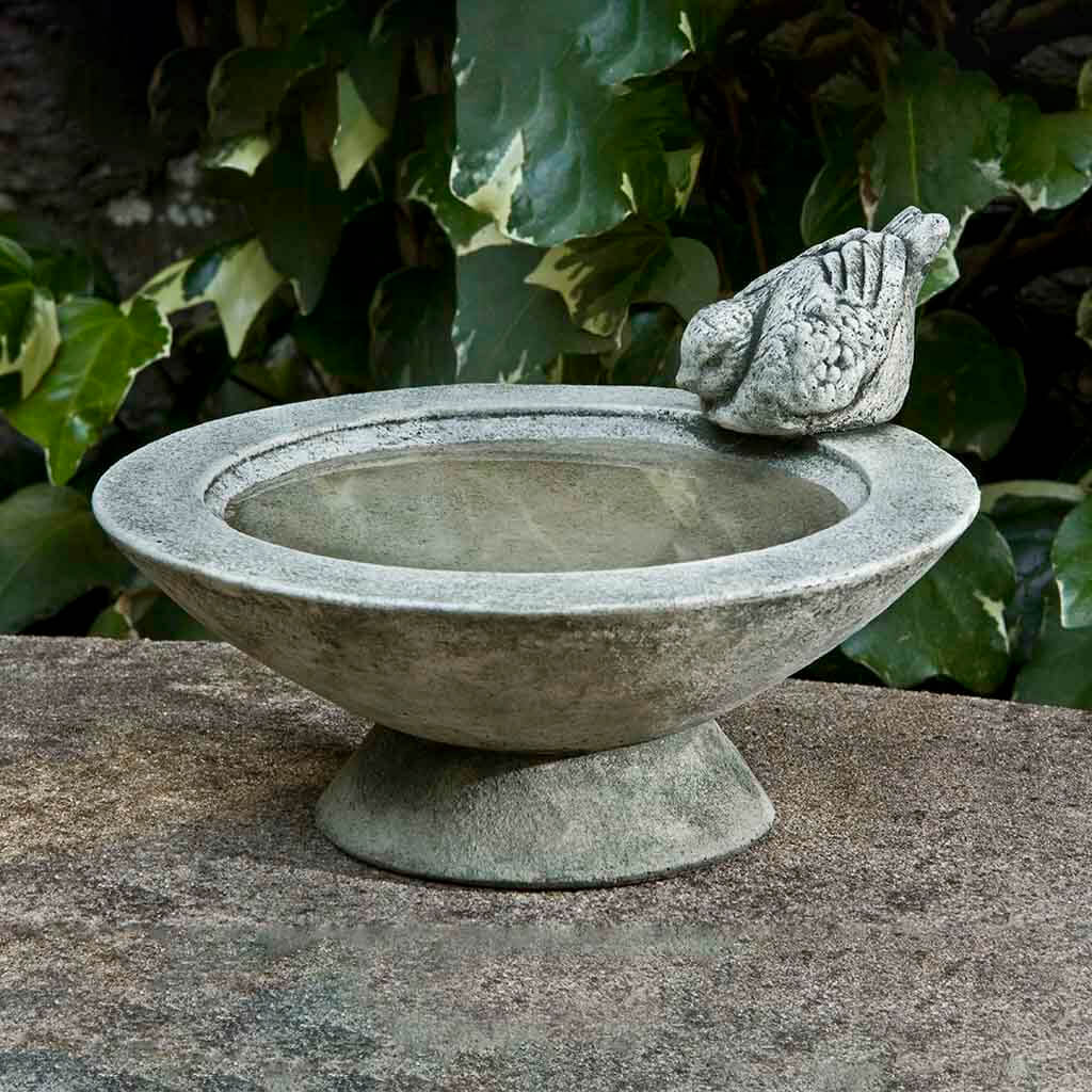 Campania Songbird's Rest Birdbath - B-140