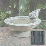 Campania Songbird's Rest Birdbath - B-140