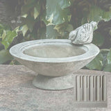 Campania Songbird's Rest Birdbath - B-140