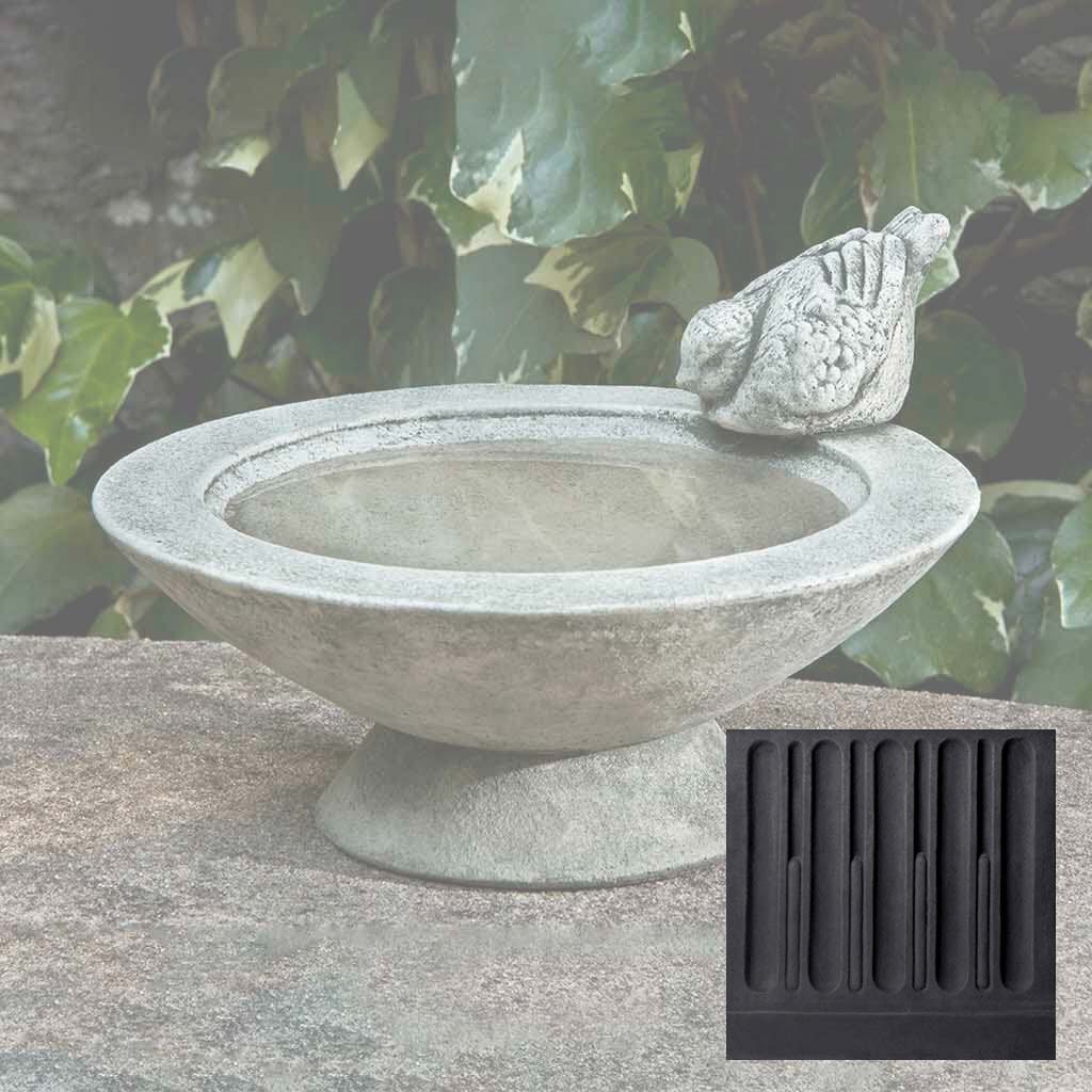 Campania Songbird's Rest Birdbath - B-140
