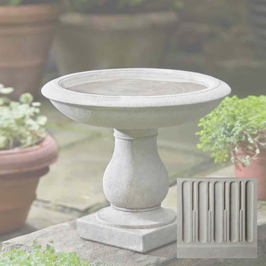 Campania Beauvoir Birdbath - B-141