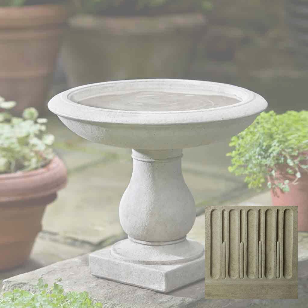 Campania Beauvoir Birdbath - B-141
