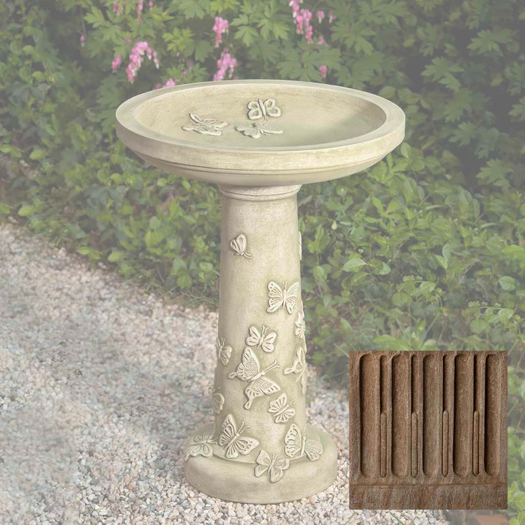 Campania Butterflies are Free Birdbath - B-145