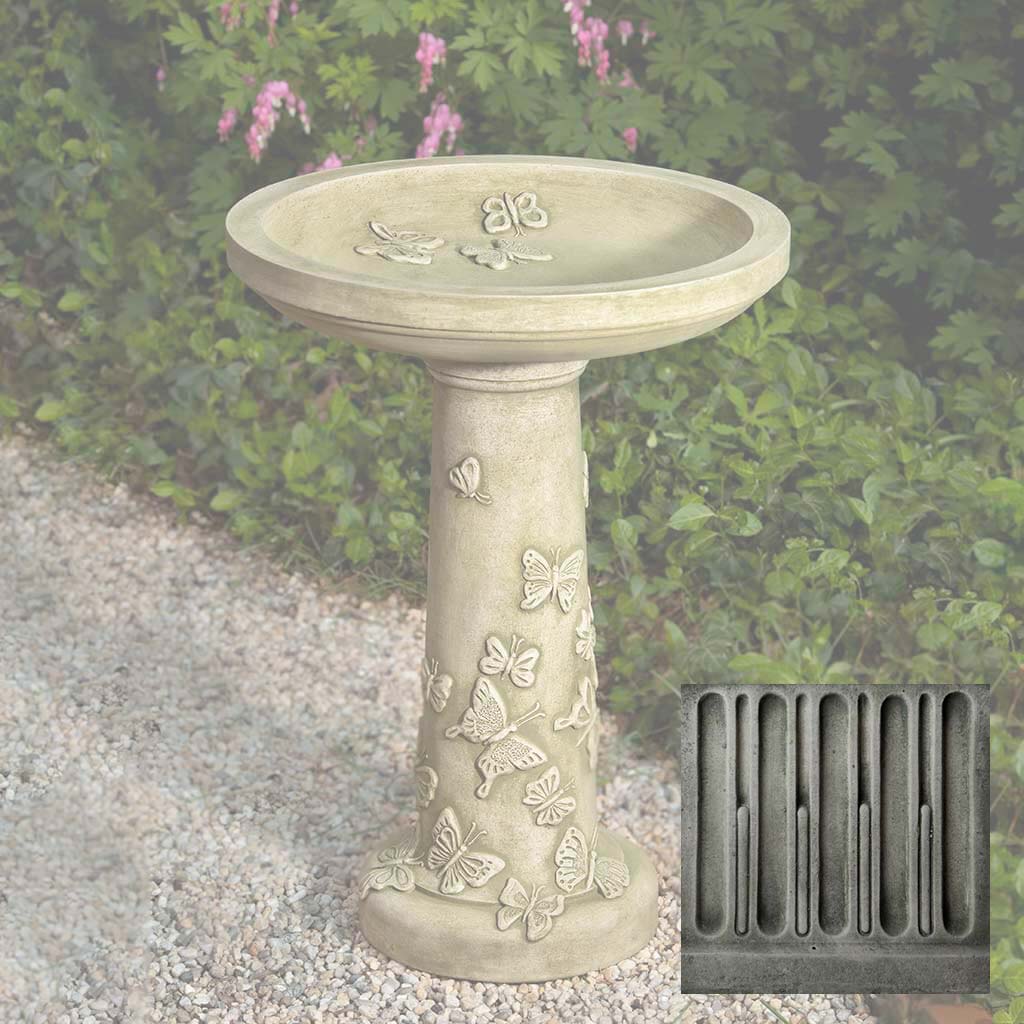 Campania Butterflies are Free Birdbath - B-145