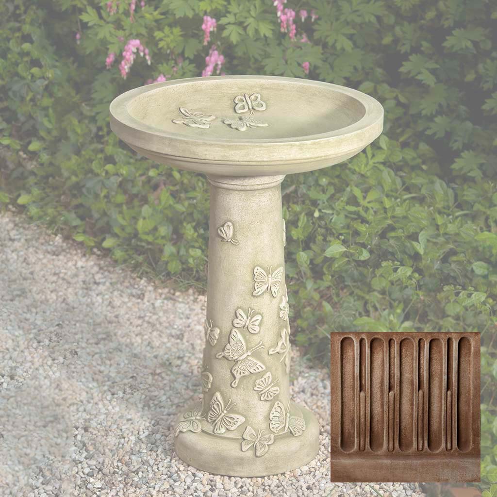 Campania Butterflies are Free Birdbath - B-145