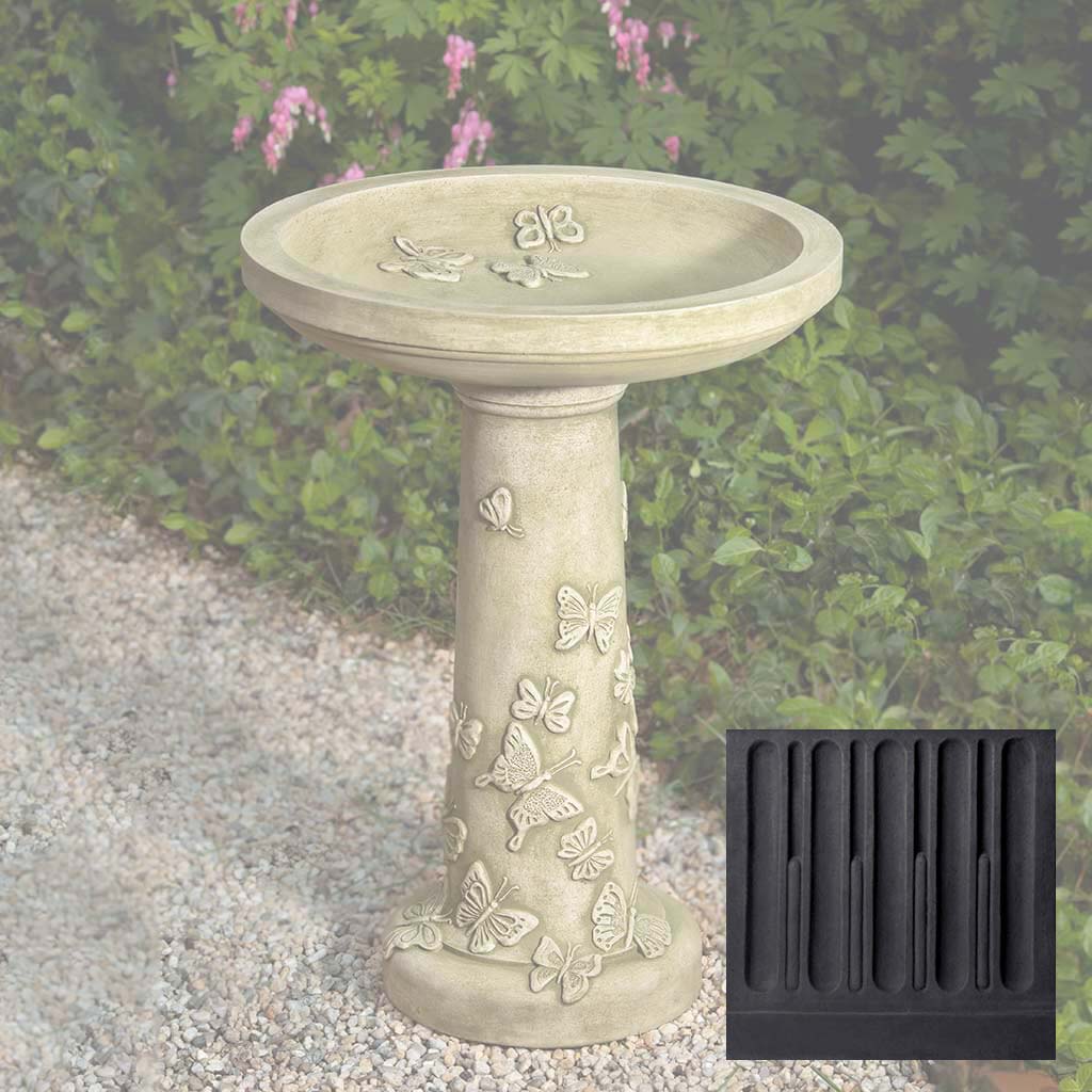 Campania Butterflies are Free Birdbath - B-145