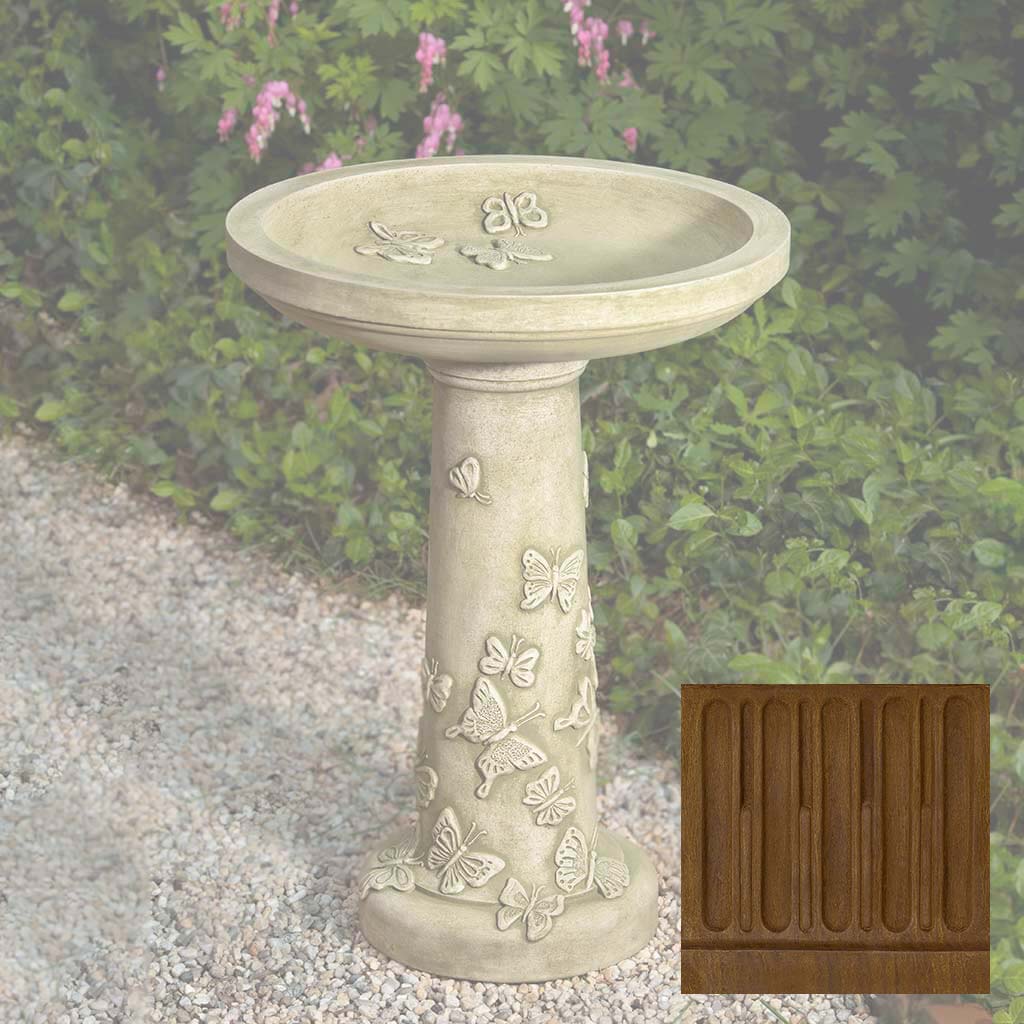 Campania Butterflies are Free Birdbath - B-145