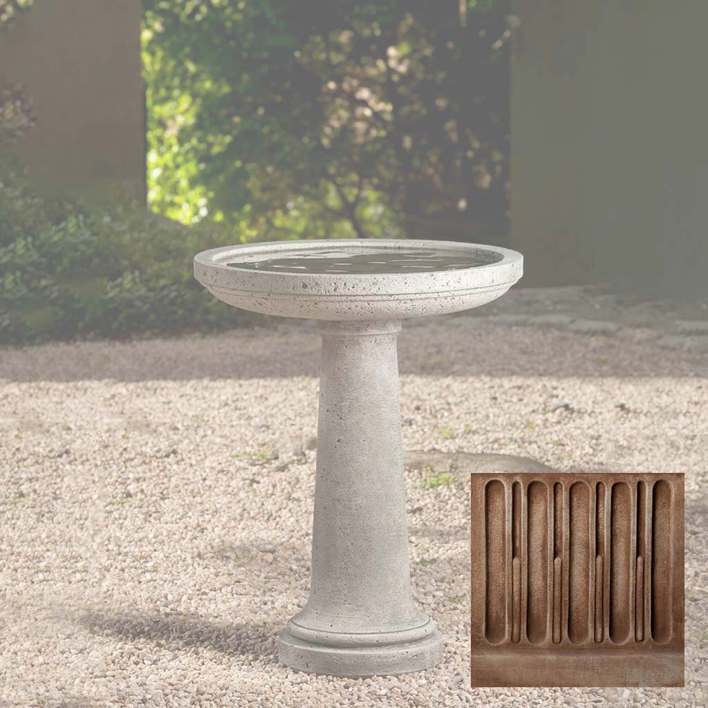 Campania Isleboro Birdbath - B-146