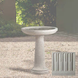 Campania Isleboro Birdbath - B-146