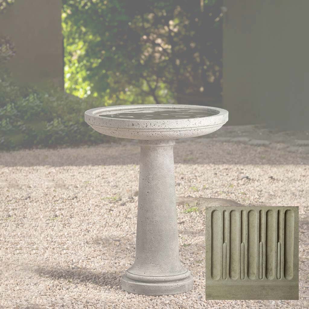 Campania Isleboro Birdbath - B-146