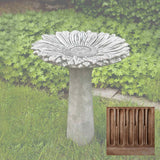 Campania Sunflower Birdbath - B-154