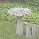 Campania Sunflower Birdbath - B-154