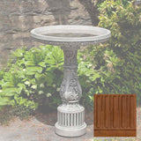 Campania Smithsonian Cottage Garden Birdbath - B-155