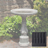 Campania Smithsonian Cottage Garden Birdbath - B-155