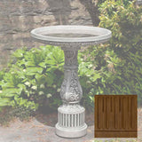 Campania Smithsonian Cottage Garden Birdbath - B-155