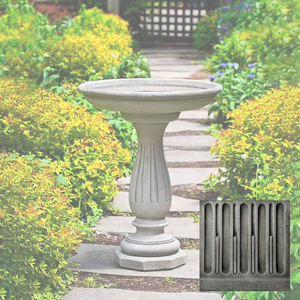 Campania Wyndmoor Birdbath - B-156