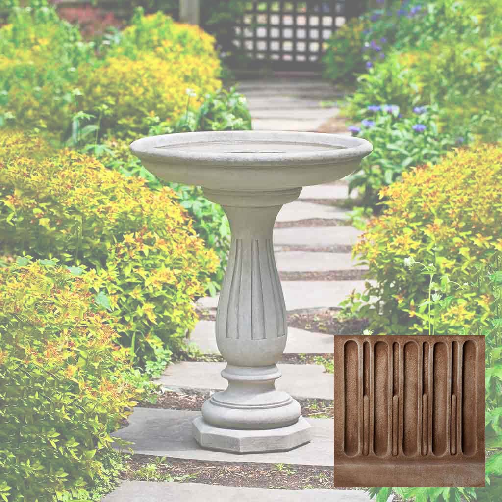Campania Wyndmoor Birdbath - B-156