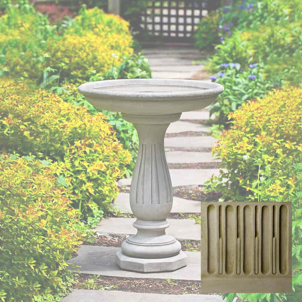 Campania Wyndmoor Birdbath - B-156