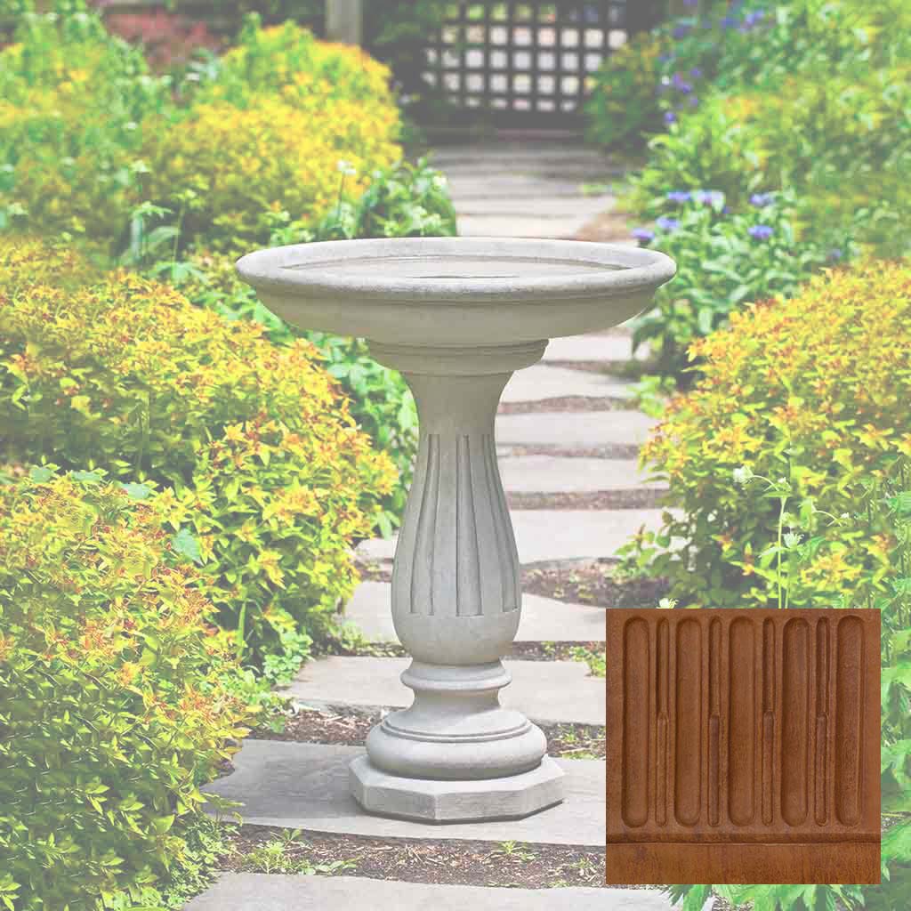 Campania Wyndmoor Birdbath - B-156