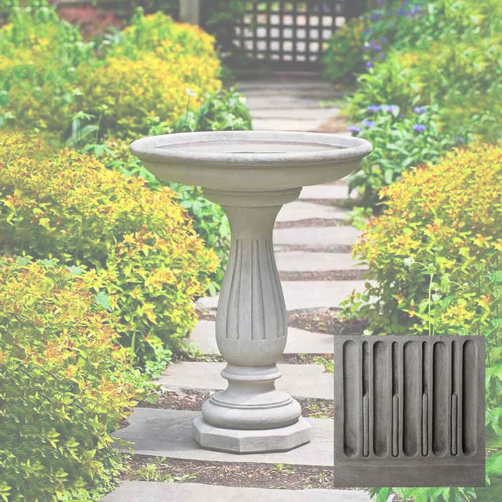Campania Wyndmoor Birdbath - B-156