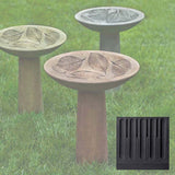 Campania Hydrangea Leaf Birdbath - B-160